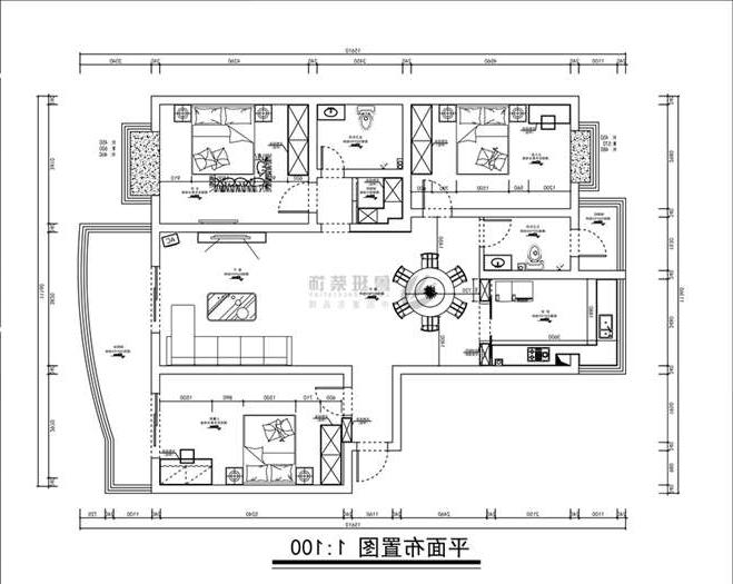 永和璞玉,简欧风格,户型图