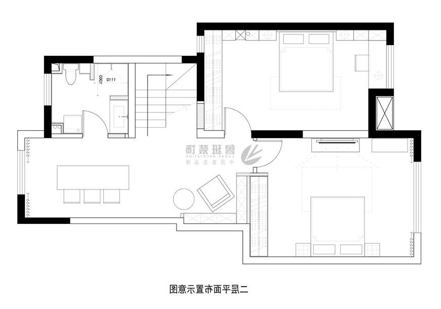 绿地城,现代简约风格风格,户型图